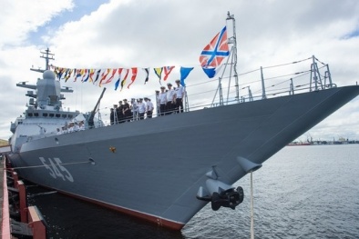 Uy lực dũng mãnh của ba tàu chiến Nga hạ gục tàu địch chớp nhoáng