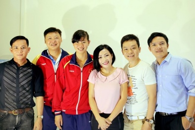 Ánh Viên lần đầu khoe giọng cùng Tự hào tôi yêu Việt Nam