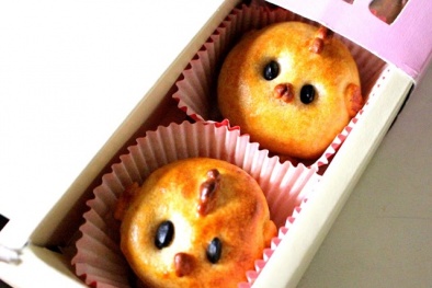 Cách làm bánh trung thu hình gà con độc đáo, ngộ nghĩnh