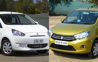 Ô tô giá rẻ Suzuki Celerio và Mitsubishi Mirage đọ sức trẻ