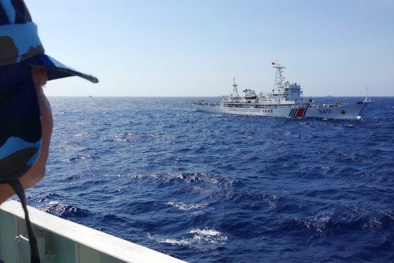 Tàu tuần tra Trung Quốc tiến sâu vào biển Hoa Đông