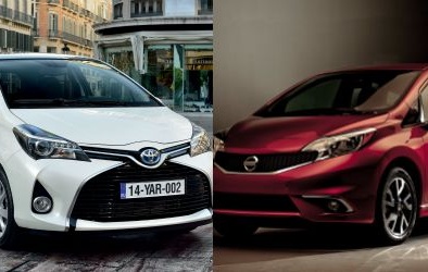 Nissan Note và Toyota Yaris đọ độ tiết kiệm nhiên liệu