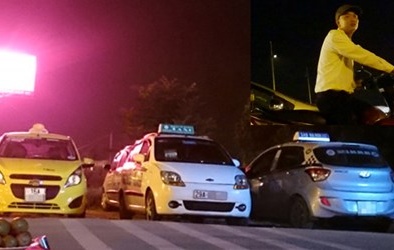 Rộ nạn 'cò' taxi ở sân bay Nội Bài
