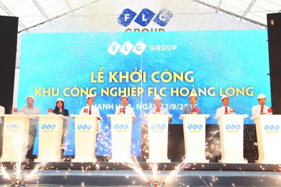Phó Thủ tướng Nguyễn Xuân Phúc dự khởi công Khu công nghiệp FLC Hoàng Long