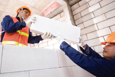 Ngành xây dựng hướng tới sử dụng hoàn toàn gạch siêu nhẹ để tăng năng suất