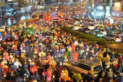 Đau đầu tìm giải pháp hạn chế ùn tắc ở Thành phố Hồ Chí Minh