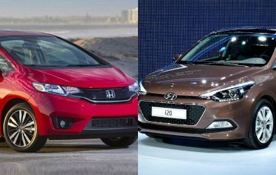 Honda Jazz đối đầu Hyundai i20 trong phân khúc xe nhỏ