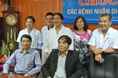 Hai bệnh nhân ghép tạng xuyên Việt được xuất viện