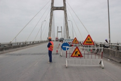 Ứng dụng công nghệ mới tăng năng suất sửa chữa công trình cầu đường