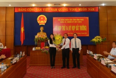 Nhân sự mới: Vĩnh Phúc có tân Chủ tịch tỉnh