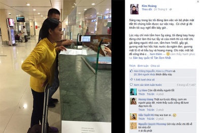 Chuyện chiếc vé hạng thương gia gây xúc động ở Sân bay Tân Sơn Nhất