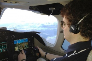 Lái trực thăng đi học để có thêm thời gian 'ngủ nướng'