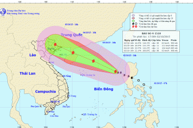 Tin bão mới nhất cơn bão số 4: Huy động 2 máy bay sẵn sàng chống bão