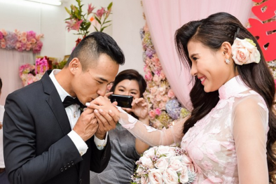 Toàn cảnh lễ đính hôn đẹp như mơ của cặp đôi Lương Thế Thành và Thúy Diễm 