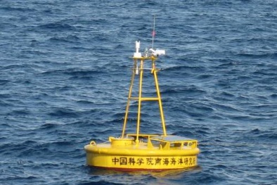 Phát hiện 2 phao tiêu quan trắc hải dương của Trung Quốc tại Biển Đông