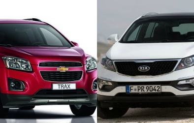 Chevrolet Trax và Kia Sportage ‘đại chiến’ dòng SUV cỡ nhỏ