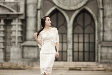 Quỳnh Nga 'cá sấu chúa' đằm thắm ngày trở lại showbiz