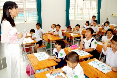 Lương giáo viên tiểu học sẽ được tính theo 3 hạng