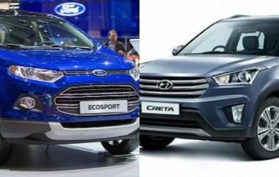 Huyndai Creta và Ford EcoSport: Xe giá rẻ, sức hút lớn