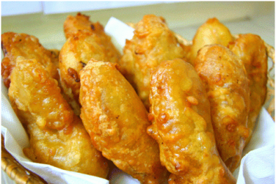 Cách làm bánh chuối chiên vàng ươm nhâm nhi ngày mưa