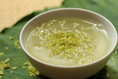 Cách nấu chè cốm đậu xanh sữa dừa ngon tuyệt