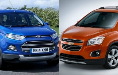 Đọ sức mạnh của Ford Ecosport và Chevrolet Trax trong dòng SUV