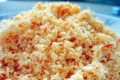 Mẹo siêu hay phân biệt ruốc giả, ruốc làm từ bã sắn dây 