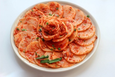 Cách làm kim chi củ cải Hàn Quốc cay giòn ngon 