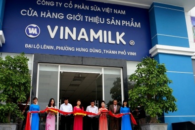 Công ty Vinamilk khai trương điểm bán hàng 'Tự hào hàng Việt Nam'