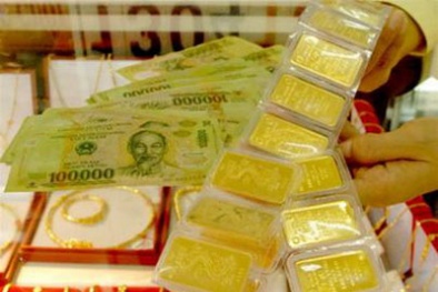 Giá vàng SJC lại rẻ kỷ lục