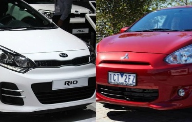 Xe nhỏ Kia Rio ‘hút khách’ hơn Mitsubishi Mirage?