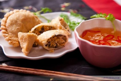 Hướng dẫn cách làm bánh gối giòn thơm cực đơn giản