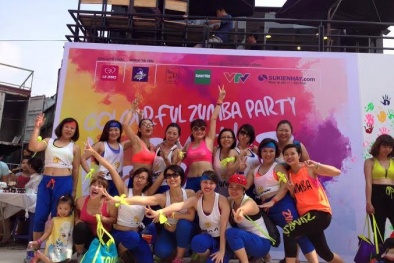 ‘Lập thư viện giúp đỡ các trẻ em vùng cao’ qua Lễ hội Zumba