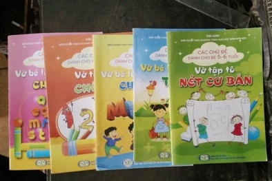 Trường mầm non bán sách cho trẻ chưa biết chữ để ăn hoa hồng?