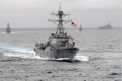 Uy lực của tàu khu trục USS Lassen Mỹ vừa điều đến Biển Đông