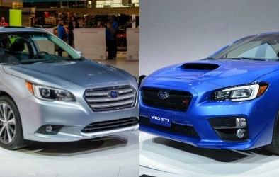 Subaru Legacy và Impreza đối đầu trong dòng compact