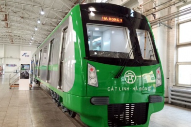 Hôm nay trưng bày tàu mẫu tuyến đường sắt đô thị Cát Linh-Hà Đông