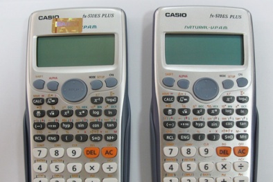 Làm sao phân biệt được máy tính Casio thật và giả?
