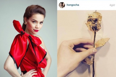 Hồ Ngọc Hà và sự thật về bông hồng đắt tiền ‘đáp trả’ Cường đô la
