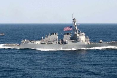 Tàu chiến Mỹ có thể đi mọi nơi luật quốc tế cho phép