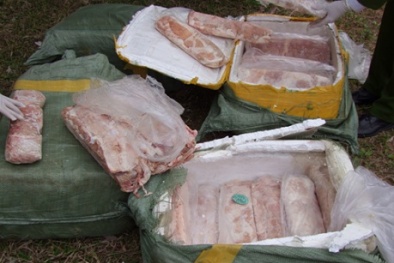Nầm thối, thịt bẩn số lượng lớn tìm đường tuồn ra thị trường