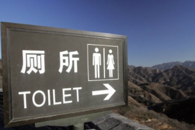 Trung Quốc cải thiện chất lượng nhà vệ sinh để hút khách 