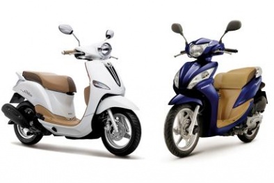 So sánh xe máy Honda Vision và Yamaha Nozza