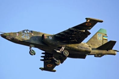 Ukraine: Máy bay quân sự Su-25 rơi, phi công thiệt mạng 
