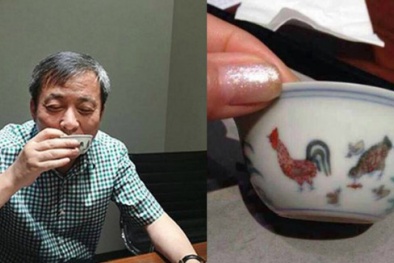 Đại gia chi 700 tỷ mua chén trà cổ thử làm đế vương