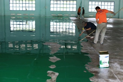 Sơn epoxy tạo ra lớp phủ bảo vệ bền, chất lượng cho vật dụng
