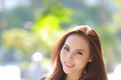 Lệ Quyên mang trọng trách lên đường đi thi Hoa hậu Siêu quốc gia 2015