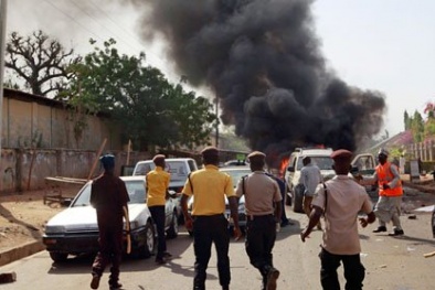 Cả trăm người thương vong trong vụ đánh bom khủng bố ở Nigeria