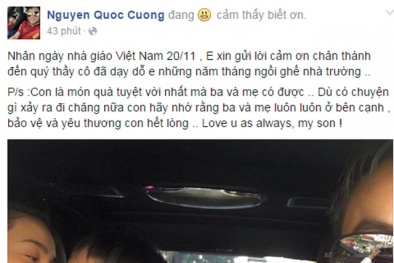 Cường Đô la bất ngờ đăng ảnh chụp chung với Hà Hồ