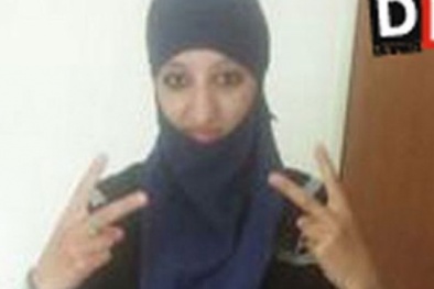 Video: Lộ diện nữ nghi phạm đánh bom liều chết ở Paris